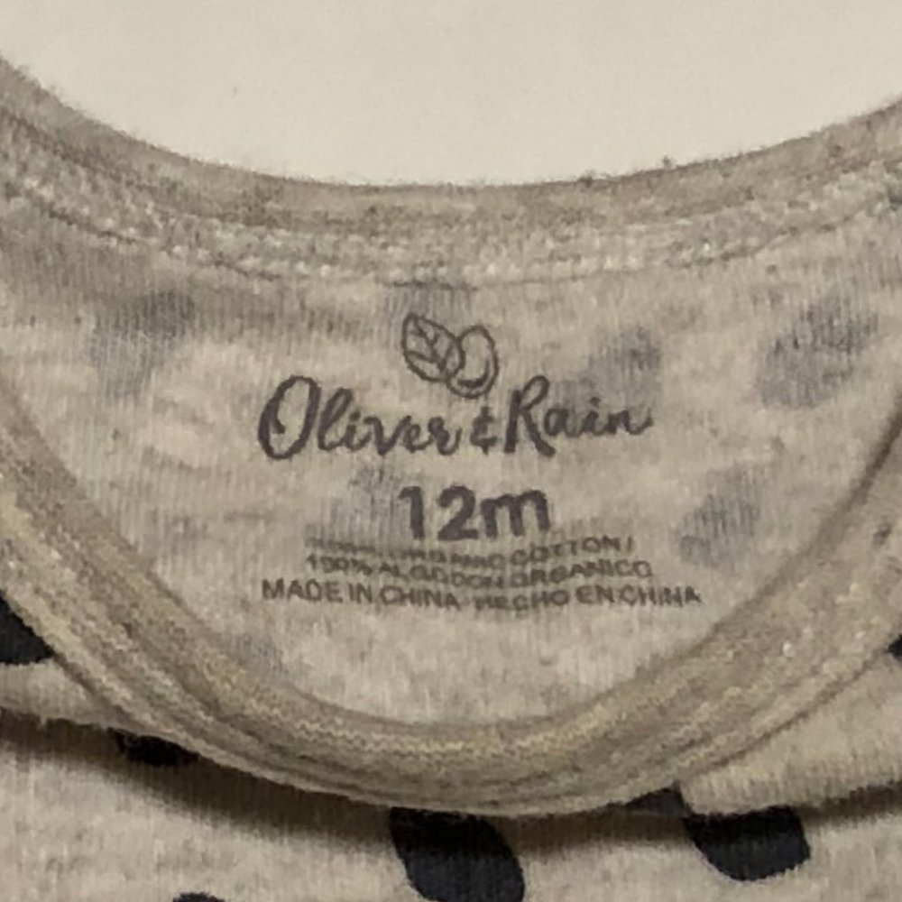 Old Navy, Oliver & Rain 6-12 month onesies - Picture 5 of 7